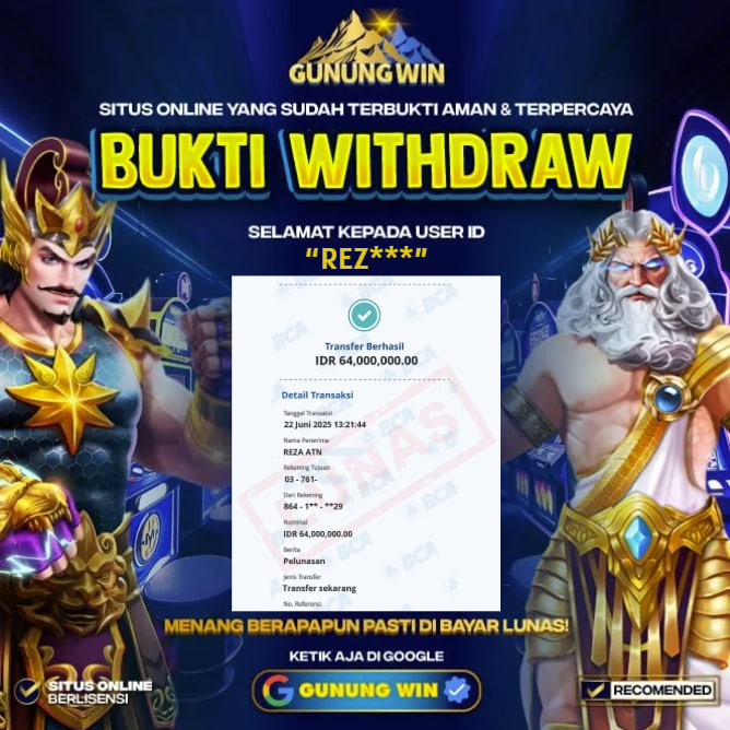 BUKTI WITHDRAW Sweet Bonanza 1000 GUNUNGWIN