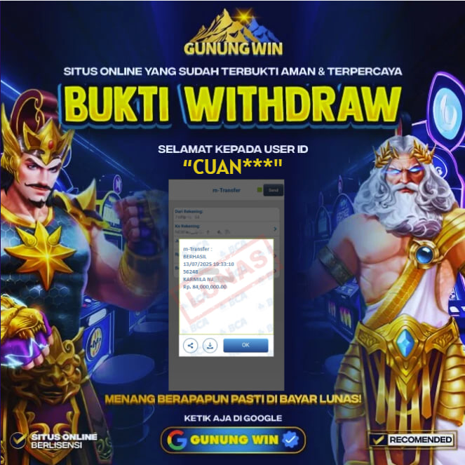 BUKTI WITHDRAW Starlight Princess GUNUNGWIN