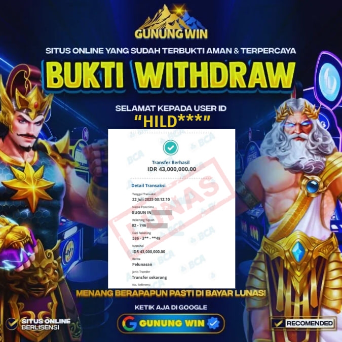 BUKTI WITHDRAW Starlight Princess GUNUNGWIN