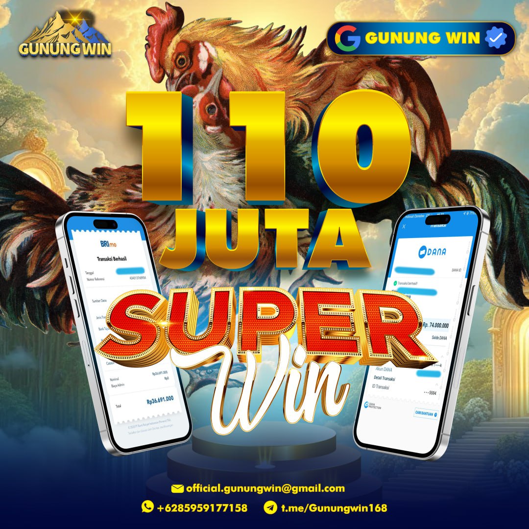 BUKTI WITHDRAW Sabung Ayam GUNUNGWIN	