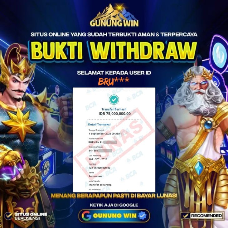 BUKTI WITHDRAW Starlight Princess GUNUNGWIN	