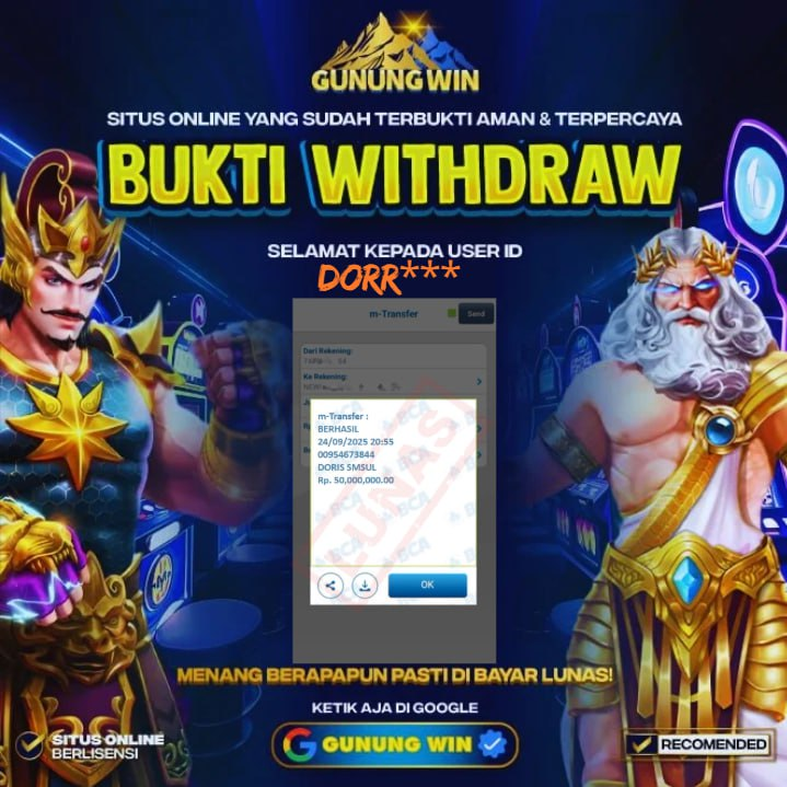 BUKTI WITHDRAW Gem Saviour Conquest - GUNUNGWIN