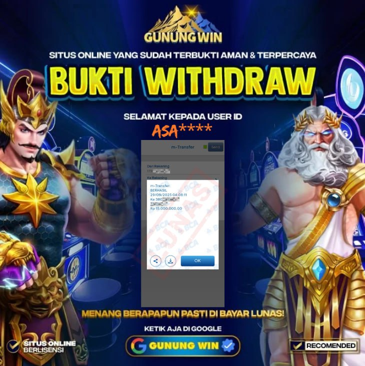 BUKTI WITHDRAW Plinko Classic GGSOFT - GUNUNGWIN