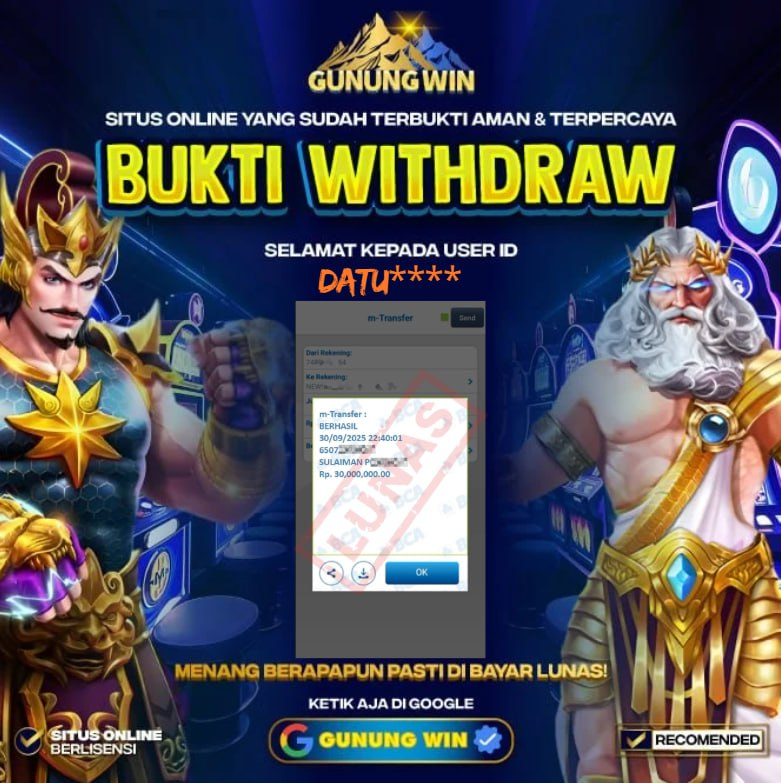 BUKTI WITHDRAW Gem Saviour Conquest - GUNUNGWIN